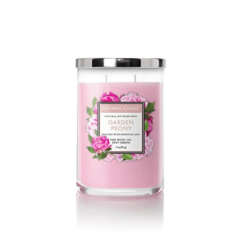 Colonial Candle Duftkerze im Glas (Garden Peony) von Colonial Candle