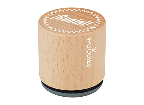 Stempel aus Holz und Gummi, Durchmesser 33 x 30 mm. Stempel aus Holz und Gummi, Durchmesser 33 x 30 mm. von INNSPIRO