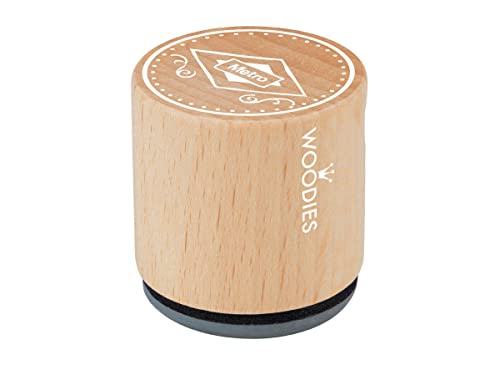 Stempel aus Holz und Gummi, Durchmesser 33 x 30 mm. Stempel aus Holz und Gummi, Durchmesser 33 x 30 mm. von INNSPIRO