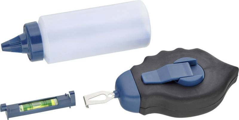 Color Expert Maßband Color Expert Schlagschnurrollerset blau von Color Expert