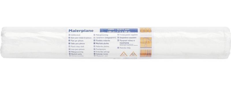 Color Expert Malervlies Color Expert Malerplane LDPE 15 my 2 x 50 m 100 von Color Expert