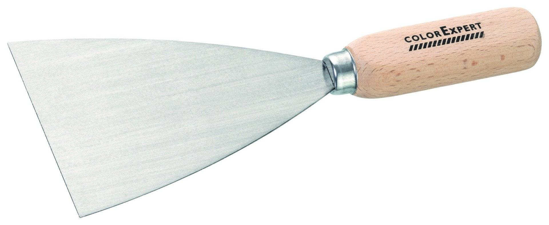Color Expert Spachtel steifes Blatt 100 mm mit Holzgriff Color Expert Spachtel steifes Blatt 100 mm mit Holzgriff von Color Expert