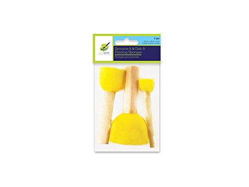 Multicraft Imports Color Factory GB324 Spouncer/Dabber, 3 Stück pro Packung von Multicraft