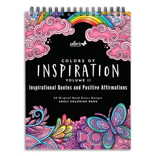 ColorIt Colors of Inspiration Volume II Malbuch für Erwachsene ColorIt Colors of Inspiration Volume II Malbuch für Erwachsene von ColorIt