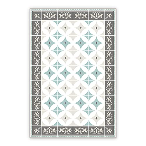 Coloray BirdsEcho Vinyl-Teppich Küchenmatte 45x60 cm Bodenschutz in der Küche Dekorative Matte Küchendekorationsmatte PVC Linoleum Teppich - Pastellfliesen Azulejos. Coloray BirdsEcho Vinyl-Teppich Küchenmatte 45x60 cm Bodenschutz in der Küche Dekorative Matte Küchendekorationsmatte PVC Linoleum Teppich - Pastellfliesen Azulejos. von Coloray