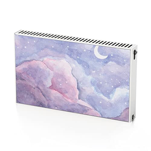 Coloray Heizkörper Magnet Heizkörperabdeckung 100x60 cm Selbstklebend - Mondsterne von Coloray