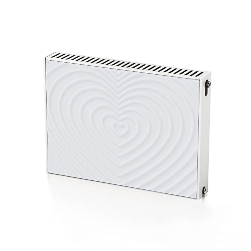 Coloray Heizkörper Magnet Heizkörperabdeckung 80x60 cm Selbstklebend - Herz von Coloray