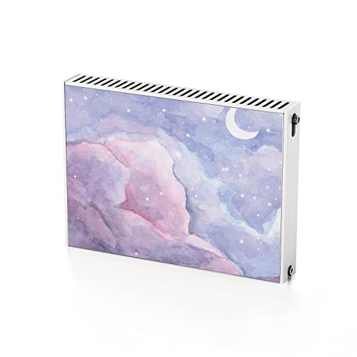 Coloray Heizkörper Magnet Heizkörperabdeckung 80x60 cm Selbstklebend - Mondsterne von Coloray
