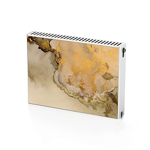 Coloray Heizkörper Magnet Heizkörperabdeckung Selbstklebend 80x60 cm - Zusammenfassung Gold von Coloray