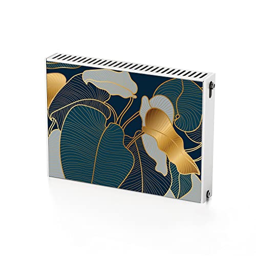 Coloray Heizkörper Magnet Selbstklebend 80x60 cm Heizkörperabdeckung - Pflanzenblätter von Coloray
