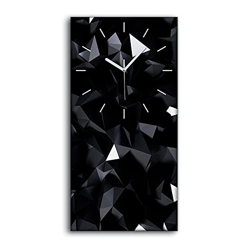 Coloray Uhr auf Leinwand - Weiße Hände - Wand Uhr Ohne Tickendes Geräusc Dekoration Kunst Wohnzimmer Segeltuch - Abstrakte Dreiecke geometrisch. Coloray Uhr auf Leinwand - Weiße Hände - Wand Uhr Ohne Tickendes Geräusc Dekoration Kunst Wohnzimmer Segeltuch - Abstrakte Dreiecke geometrisch. von Coloray
