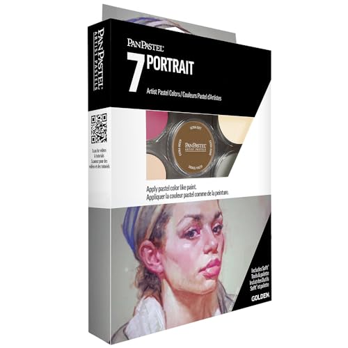 PanPastel 30073 Hochformat Ultra Soft Artist Pastell Set, 9 ml, 7 Stück, Mehrfarbig, Pack of 7 von PanPastel
