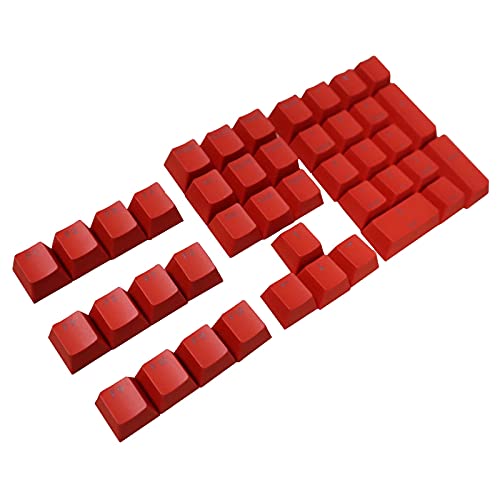 Colorful Tastenkappen Set für Arrow- Number Area Tastatur, 42 keycaps Für RK61, GANSS ALT61, IKBC-Poker - PBT-OEM Tastenkappen für Cherry MX Schalter mechanische Tastaturer (Rot) von Colorful Elektronik