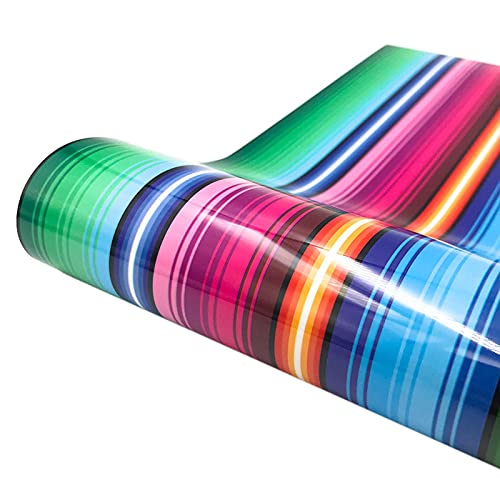Colorful DIY Heat Transfer Papier Plotterfolie Vinyl Rolle - 30x25cm - Textil Glitzer Transferpapier Vinylfolie für DIY T-Shirts Hüte Stoffe Kleidung Handwerk Leder Textilfolien (A) von Colorful Home Decor