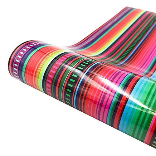 Colorful DIY Heat Transfer Papier Plotterfolie selbstklebende Adhesive Vinyl Rolle - 30x25cm - Vinylfolie für DIY T-Shirts Hüte Stoffe Kleidung Handwerk Leder Textilfolien (B) von Colorful Home Decor