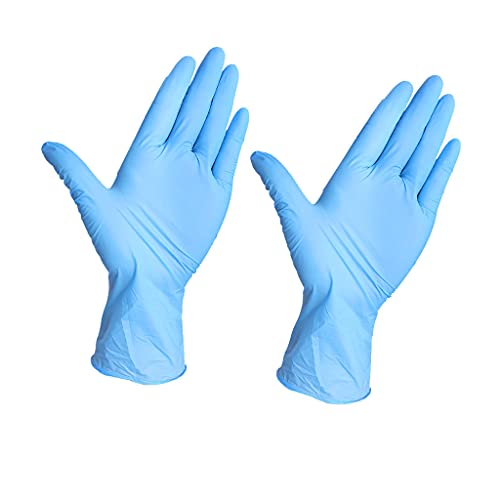Colorful 1PC Einweg handschuhe Blau Gummi Nitril-Handschuhe puderfreie Tätowierhandschuhe Mechaniker Kochhandschuhe Komfortable von Colorful Home Tool