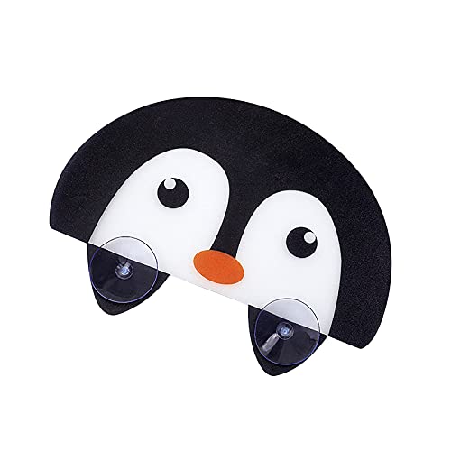 Colorful 32x18.6cmWaschbecken Spritzschutz Küchenwaschbecken Sauger Waschbecken Wasser Spritzschutz, Geschirrspülblech mit Saugnapf Halteplatte für Küche und Bad (Panda) von Colorful Home Tool