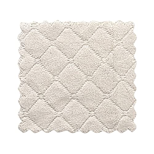 Colorful 【5 Stücke】 Spültuch Doppelseitiges Mikrofaser-Reinigungstücher Lappen - 25 X 25 cm - Putztücher Fenster Tücher Scheuerschwamm Cleaning Cloth Für Küche Badezimmer (Grau) von Colorful Home Tool