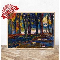 Im Park Von St. Cloud - Herbst Ii/Kandinsky Wassily Kandinksy Museum Poster Gallery Print Im Park Von St. Cloud - Herbst Ii/Kandinsky Wassily Kandinksy Museum Poster Gallery Print von ColorfulDreamsStudio