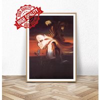 Schändungsdeklip/Museumsposter Print Galeriedruck Gerahmt von ColorfulDreamsStudio