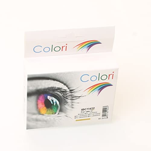 Colori Kompatible Druckerpatrone für Brother LC422Y LC422XLY Gelb MFC-J5340DW MFC-J5345DW MFC-J5740DW MFC-J6540DW MFC-J6940DW Colori Kompatible Druckerpatrone für Brother LC422Y LC422XLY Gelb MFC-J5340DW MFC-J5345DW MFC-J5740DW MFC-J6540DW MFC-J6940DW von Colori
