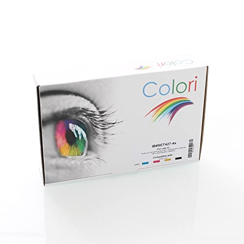 Colori Kompatibles Set 4X Druckerpatrone für Brother LC427VAL LC427XLVAL HL-J6010DW MFC-J5955DW MFC-J6955DW MFC-J6957DW MFC-J6959DW Colori Kompatibles Set 4X Druckerpatrone für Brother LC427VAL LC427XLVAL HL-J6010DW MFC-J5955DW MFC-J6955DW MFC-J6957DW MFC-J6959DW von Colori