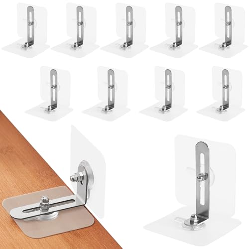Colorich 10 Stück Klebehaken Extra Stark, Haken Selbstklebend Ohne Bohren, Kleiderhaken Wandhaken Selbstklebend Handtuchhaken, Klebehaken Badezimmer für Küche Badezimmer Wand & Decke Aufhänger von Colorich ㅤ