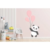 Baby Panda Wandtattoo - Kinderzimmer Tiere Babyzimmer von ColorsOFLifeHomeArt