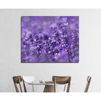 Lavendel Wandkunst, Leinwanddruck Home Dekor, Gerahmter Druck, Dekoration Wandkunst Design, Art Lila von ColorsOFLifeHomeArt