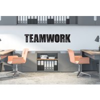 Teamwork Wandtattoo - Büro von ColorsOFLifeHomeArt