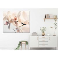 Weiße Orchidee Wandkunst, Leinwanddruck Home Deko, Gerahmt Druck, Dekoration Wandkunst Design, Blumen von ColorsOFLifeHomeArt