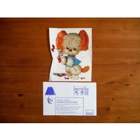 Vintage Süßer Welpe Hunde Aufkleber - 1960Er Jahre Kawaii Spielzeug Welpen Kinder Kinderzimmer Baby Dekor Transfer Ephemera Vintage Süßer Welpe Hunde Aufkleber - 1960Er Jahre Kawaii Spielzeug Welpen Kinder Kinderzimmer Baby Dekor Transfer Ephemera von Colorsforkidsshop