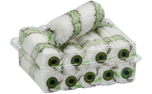 Colorus Heizkörperwalzen 10er Set | Farbwalzen 10 cm Polyamid – 12 mm Flor | Flusenfrei & strapazierfähig – für Wandfarbe & Heizkörper Colorus Heizkörperwalzen 10er Set | Farbwalzen 10 cm Polyamid – 12 mm Flor | Flusenfrei & strapazierfähig – für Wandfarbe & Heizkörper von Colorus