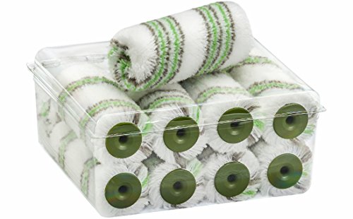 Colorus 10x Kleinflächenwalze 12 cm – Pro Streif Farbroller 12 mm Flor | Farbwalze gepolstert mit 30 mm Kern | Malerwalze Polyamid flusenfrei für glatte & strukturierte Flächen | Lack & Wandfarbe von Colorus