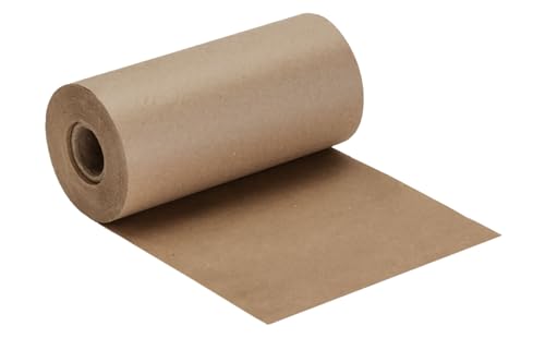 Colorus Abdeckpapier 150mm x 50m | Malerpapier 40g/m² für Handabdeckroller | Papierrolle für Abdeckarbeiten Malerzubehör | Natronpapier Bastelpapier Geschenkpapier von Colorus