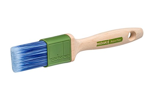 Colorus Flachpinsel 40 mm – Premium Lackierpinsel mit feiner Kunstborsten-Mischung – für wasserbasierte Farben und Lacke Colorus Flachpinsel 40 mm – Premium Lackierpinsel mit feiner Kunstborsten-Mischung – für wasserbasierte Farben und Lacke von Colorus