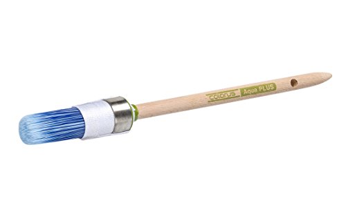 Colorus High Premium Ringpinsel Gr. 4 (Ø 25mm) | Rundpinsel Aqua für wasserbasierte Lacke und Farben | Lackierpinsel aus spezieller Kunstborsten Mischung | Lackpinsel Malerpinsel von Colorus