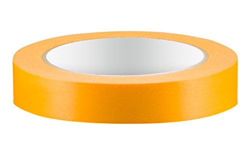 Colorus Profi Goldband Fineline Soft Tape 19 mm 50 m | Klebeband Lackierband Abdeckband Abklebeband | 30 Tage UV-beständig für Innen und Außen von Colorus