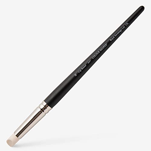 Colour Shaper CSH11210 Gummipinsel mit weicher Spitze, Rehfuß Größe 10, elfenbein Colour Shaper CSH11210 Gummipinsel mit weicher Spitze, Rehfuß Größe 10, elfenbein von Colour Shaper