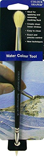 Colour Shaper CSH55302 Aquarellpinsel mit Doppelspitze, Größe 2 von Colour Shaper