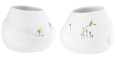 Colour-up 2er Set Lichtlandschaft 'Blumenwiese+Vogel' Teelichthalter - Räder Design.. von Colour-up