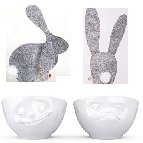 Colour-up Eierbecher 2er Set mit 2 Eierwärmern Hase - Fiftyeight Products Colour-up Eierbecher 2er Set mit 2 Eierwärmern Hase - Fiftyeight Products von Colour-up