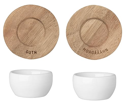 Colour-up Eierbecher 2er-Set mit Unterteller Porzellan - Räder Design.., Farbe:13755+13754 Colour-up Eierbecher 2er-Set mit Unterteller Porzellan - Räder Design.., Farbe:13755+13754 von Colour-up