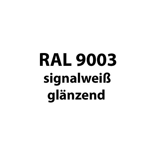 250 g Pulverlack Beschichtungspulver Pulverbeschichtung pulverbeschichten PG 1 (RAL 9003 signal-weiß glänzend) von Colours-Manufaktur