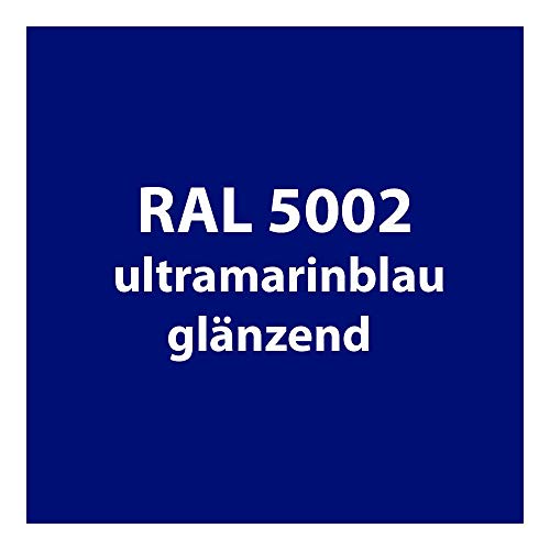 250 g Pulverlack Beschichtungspulver Pulverbeschichtung pulverbeschichten PG 2 (RAL 5002 ultramarin-blau glänzend) von Colours-Manufaktur