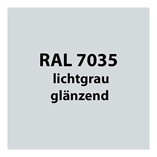 Streichlack Streich Lack Farbe 1K * Premium Qualität * 1 Liter (RAL 7035 licht-grau glänzend) von Colours-Manufaktur