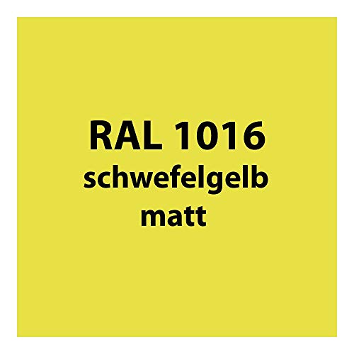 Tupflack 50 ml (RAL 1016 schwefel-gelb matt) von Colours-Manufaktur