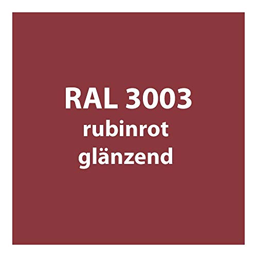 Tupflack 50 ml (RAL 3003 rubin-rot glänzend) von Colours-Manufaktur
