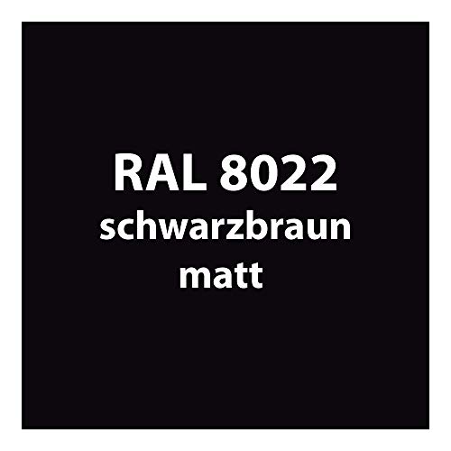 Tupflack 50 ml (RAL 8022 schwarz-braun matt) von Colours-Manufaktur