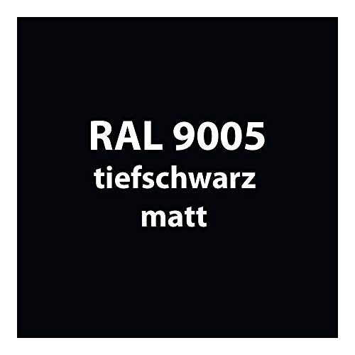 Tupflack 50 ml (RAL 9005 tief-schwarz matt) von Colours-Manufaktur